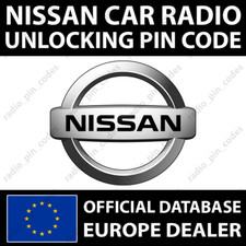 NISSAN RADIO PIN CODICE TUTTI