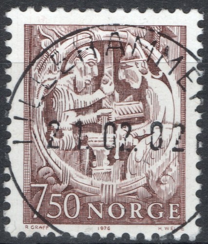 Norvegia 1976 766 son - nk,