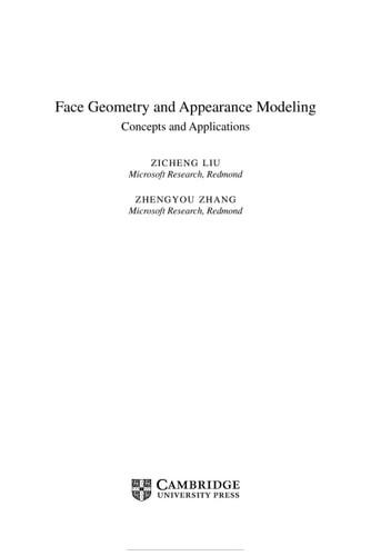 Face geometry and appearance - face,