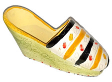 Volpi Deruta 50s pottery shoe