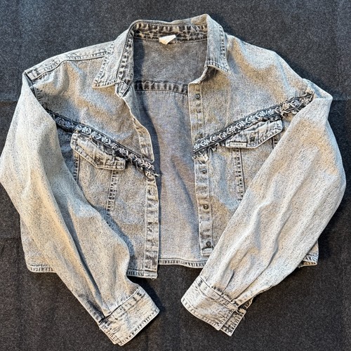 Giacca denim traffico - , vintage