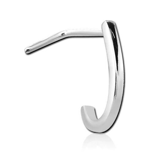Anello piercing nasale - nasale, l-shape