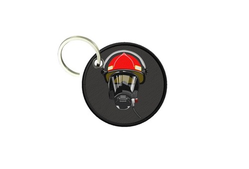 Portachiavi stampado casco - , da