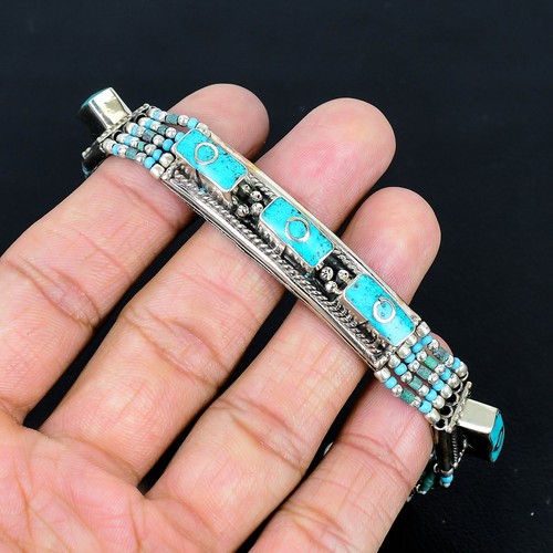 Bracciale turchese argento