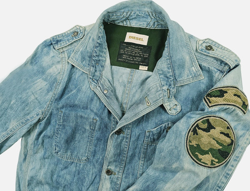 Caldo parka uomo diesel - parka, @