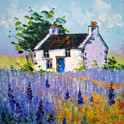 Cottage irlandese dipinto