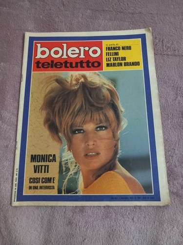 Bolero teletutto monica - monica, vitti