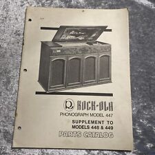 Rock-ola 448 449 Jukebox Parts