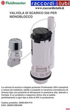 BATTERIA PER WC MONOBLOCCO FLUIDMASTER 550B-005-P