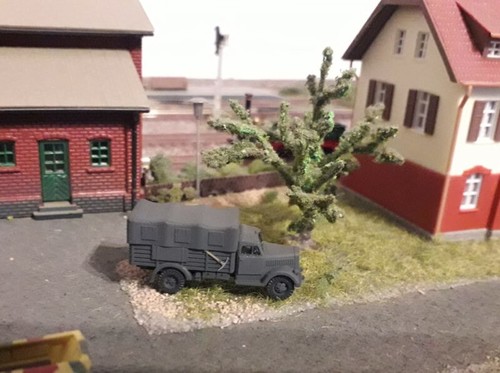 Camion opel blitz - camion, telone