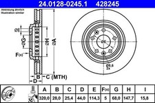 Brake discs Renault Clio IV