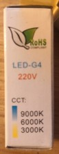 Mini G4 lampada a LED Bianco caldo 3W 3014 24D 220V