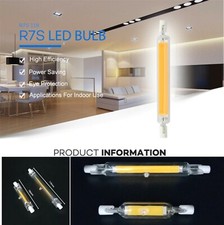 Lampadina led alta luminosità R7S LUCE 78/118/189mm 5W 10W 15W 20W 30W tubo