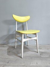 75037 Sedia stile nordico gialla