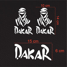 3 Adesivi Stile Dakar -