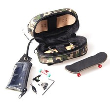 Borsa mimetica per tastiera custodia con cerniera custodia per finger skateboard