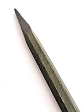 SCALPELLO ESAGONALE 35 CM A PUNTA SDS MAX CON 4 INSERTI PER MARTELLO DEMOLITORE