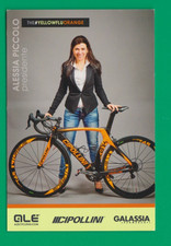 CYCLISME carte Prèsidente ALESSIA  PICCOLO équipe ALE CIPOLLINI