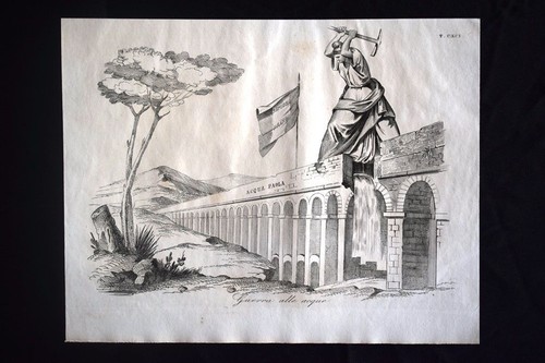 Incisione allegoria satira - d'allegoria, e
