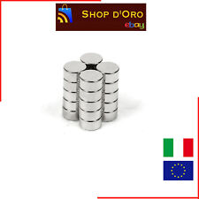 20 Pezzi Lotto Magneti al Neodimio 6x3mm N35 Super Potenti NdFeB Rotondo Tondo