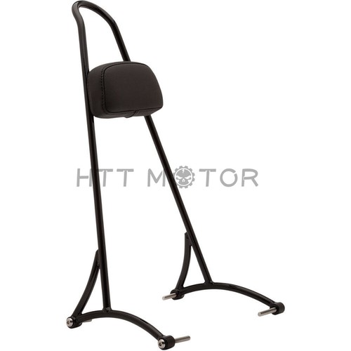 Tall black sissy bar - 20",