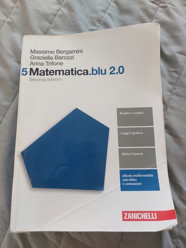 Matematica blu vol 5 - matematica.blu, vol.5