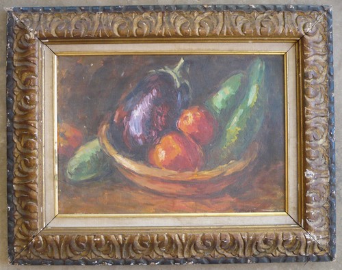 Olio moderno modernista - olio, metà