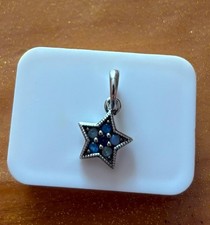 Charm Pandora originale stellina blu ( no scatola )