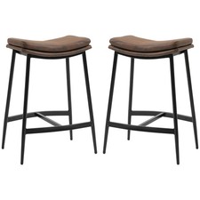 HOMCOM Set 2 Sgabelli da