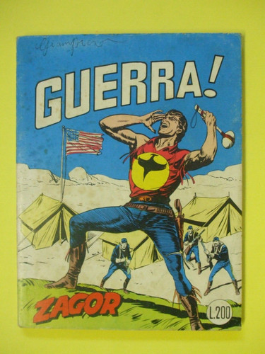 Zagor scritta rossa - scritta, n.