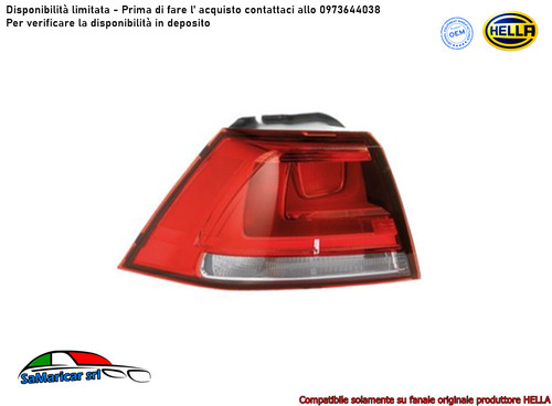 Fanale posteriore sinistro - fanale,