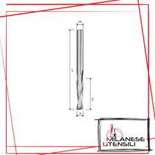 Fresa per legno d.10x45x90 Dx