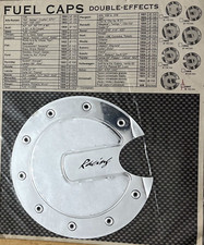 ADESIVO TAPPO SERBATOIO UNIVERSALE FORD FIESTA II SERIE KA PUMA 140 mm FUEL CAPS