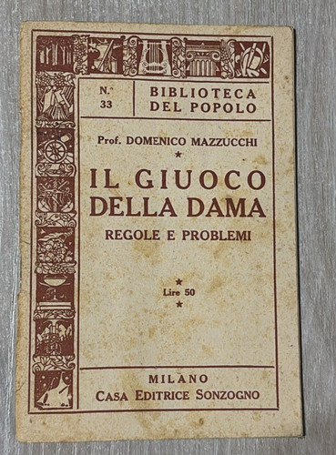 Giuoco della dama - il,