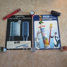 Poster Oral-B vintage anni 80