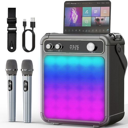 Karaoke con microfoni - con, 2