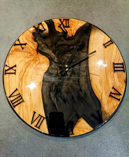 Orologio parete legno di - orologio,