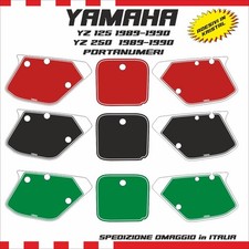 YAMAHA YZ 125   e   250 1989