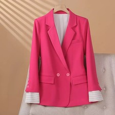 Giacca Donna Rosa Fucsia Con