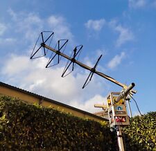 ANTENNA MILSAT - SATCOM CUBICAL QUAD VHF 4 ELEMENTI (240-290 MHZ) WHITE VERSION