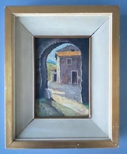 “Landscape with Arc” Oil
