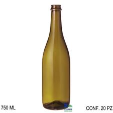 20 PZ BOTTIGLIA EMILIANA 750 ML UVAG PER VINO SPUMANTE X TAPPO SUGHERO O CORONA