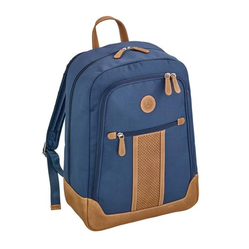 Zaino blu cognac - 14, 40