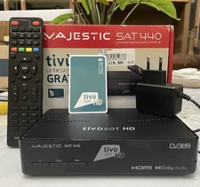 Decoder Tivusat + Carta Attiva Majestic Sat 440