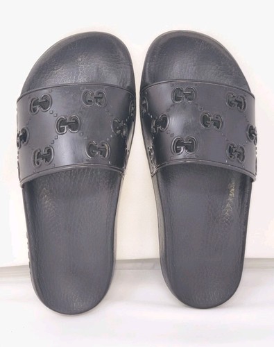 Scivoli gucci gomma nera - gomma,