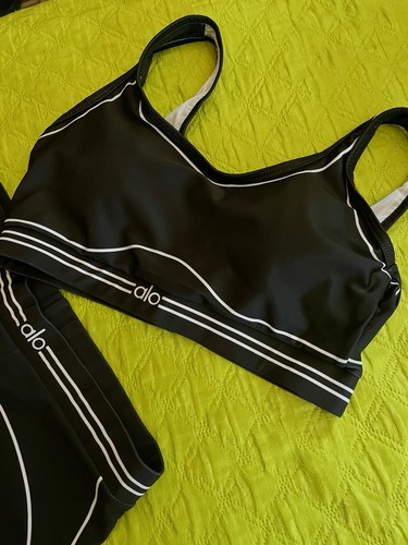 Completo alo yoga nero bianco - completo,