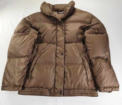 Piumino donna marrone - piumino,