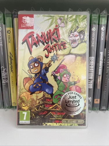 Tanuki justice nintendo switch - tanuki,