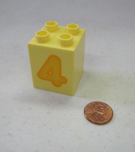 Lego duplo numero giallo - duplo,