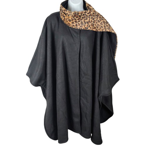 Poncho pile nero - pile,